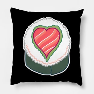 Sushi Love Roll Pillow