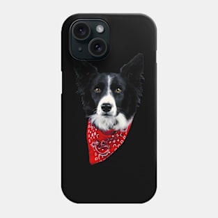 Collie Couture Border, Stylish Statement Tee for Dog Lovers Phone Case