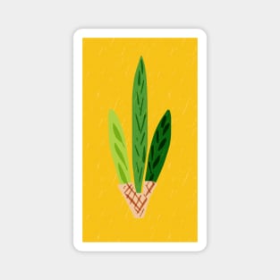 Lulav Yellow Gold Print Magnet