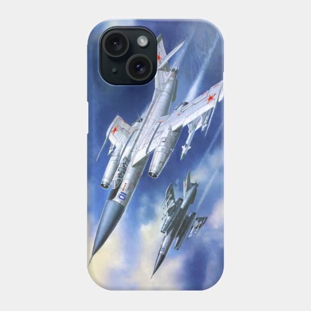 Yak28P Interceptor Phone Case by Aircraft.Lover