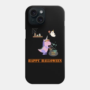 Dinocorn Witch Phone Case