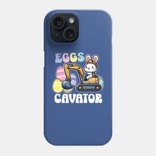 Eggscavator Easter Bunny Phone Case