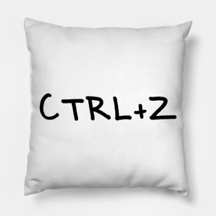 CTRL + Z // Undo Pillow