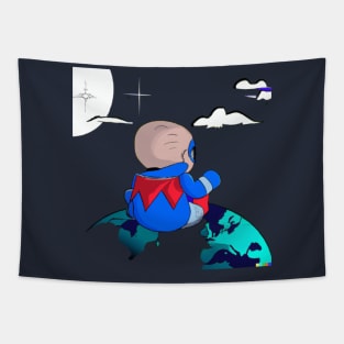 Bebe superheroe Tapestry