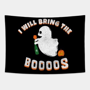 Funny Halloween Bring the Boos Gift Tapestry