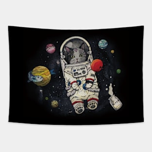 space cat Tapestry