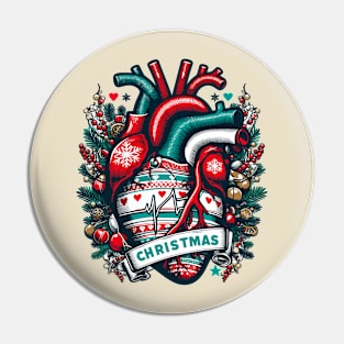 Christmas Heartbeat Harmony Pin