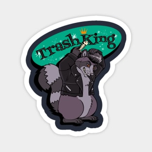 Trash King Magnet