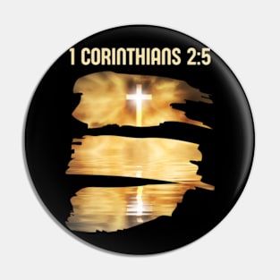 1 Corinthians 2:5 Pin