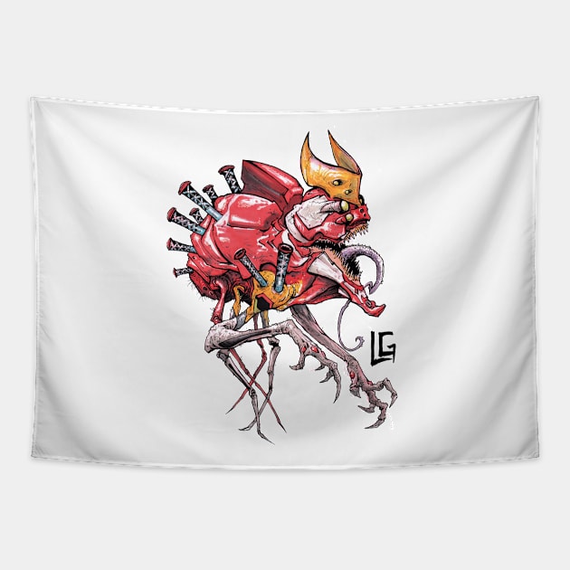 Unit 02 Beast Mode Tapestry by Lagonza