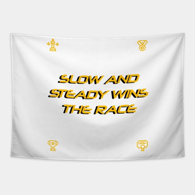 Slow and Steady Wins the Race Tapestry by Project Send-A-Heart