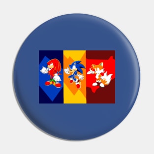 The sonic crew Pin