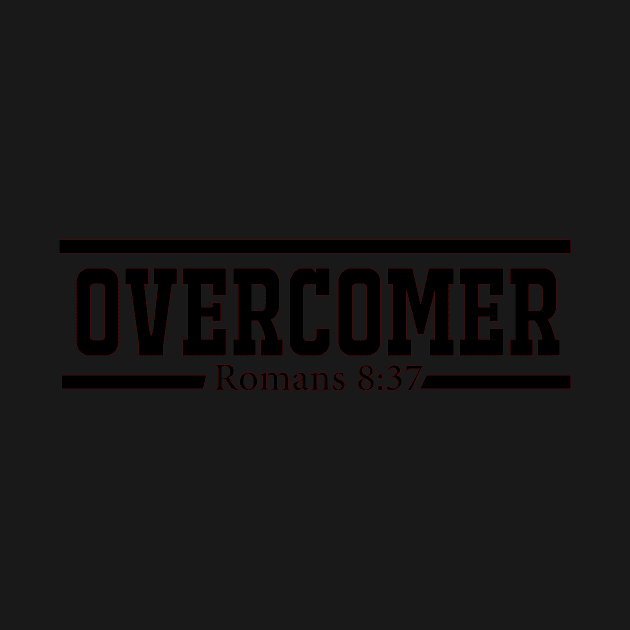 Overcomer Romans 8:37 Faith by People of the Spoon