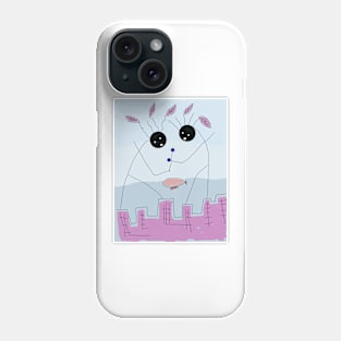 Kids Standing on Buildings Stick Figure Phone Case