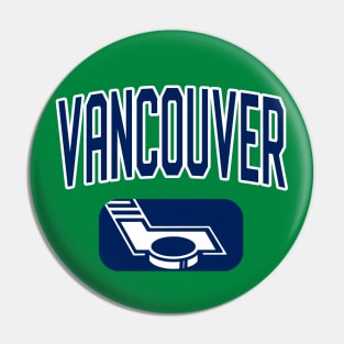 Vancouver (Green) Hockey Pin