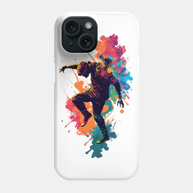 Street Dance - Color Burst 1 Phone Case by i2studio