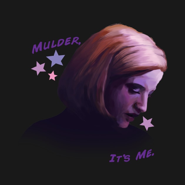 Mulder, It's Me by Cartoonishly