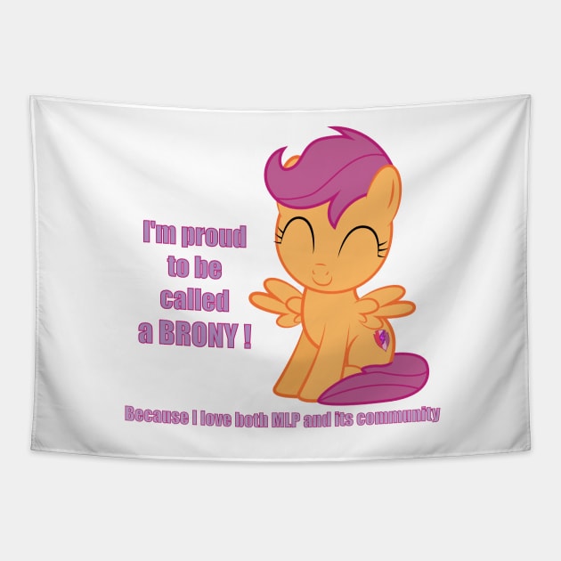 Proud to be called a Brony Tapestry by Toraion