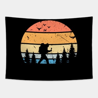 Retro Vintage Sunsets Tapestry