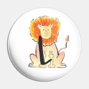 L is for Lion Pin