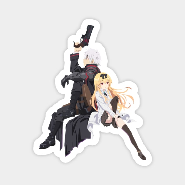 Hajime Naguno - Arifurreta Shokugyou de sekai Sticker for Sale by