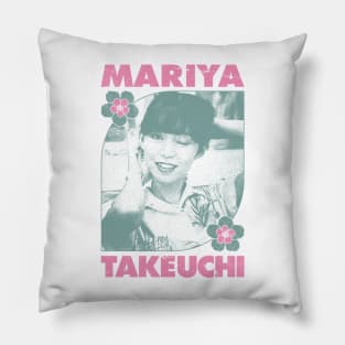 Mariya Takeuchi - 80s Citypop Fanmade Pillow