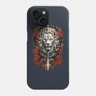 Lion's Head Coat of Arms design Phone Case