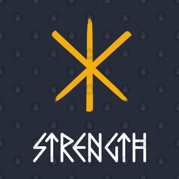 Viking Strength Rune by Neon-Light