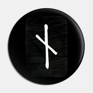 Naudiz | Elder Futhark Runes Pin