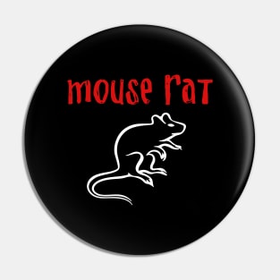 Mouse Rat Pin