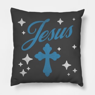 Jesus & Cross Streetwear Design Pillow