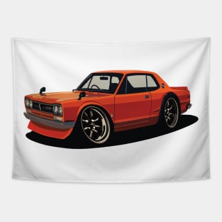 M-2000 GT-R Cartoon Tapestry