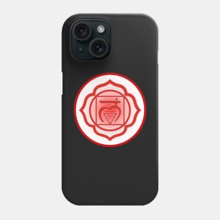 Grounded and balanced Root Chakra- Deep Purple Phone Case