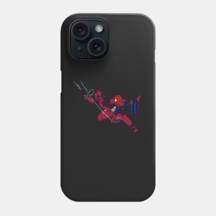 Spideypool Swingin Phone Case