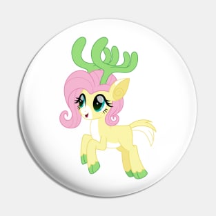 Fluttershy reindeer Pin