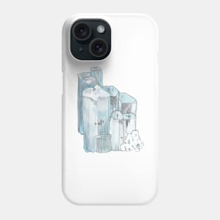 Aquamarine Crystal Phone Case