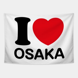 I Love Osaka Tapestry