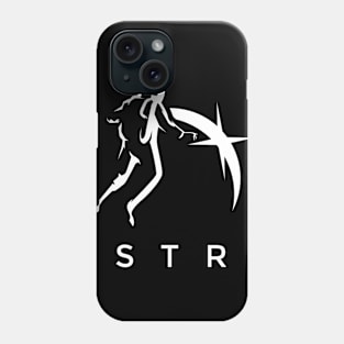 simple astronaut design Phone Case