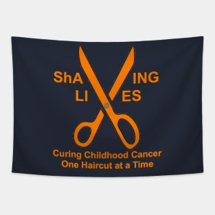 ShAVING LIVES Tapestry