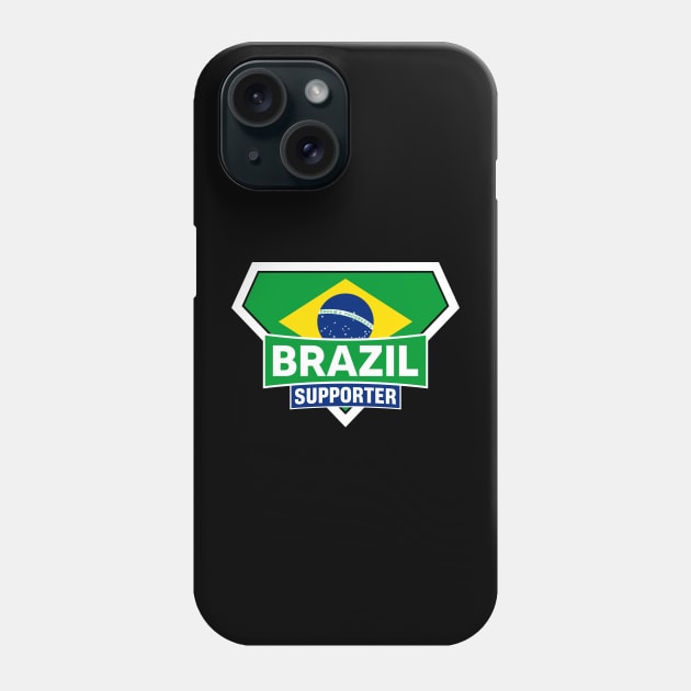 Brazilian Super Flag Phone Case by ASUPERSTORE