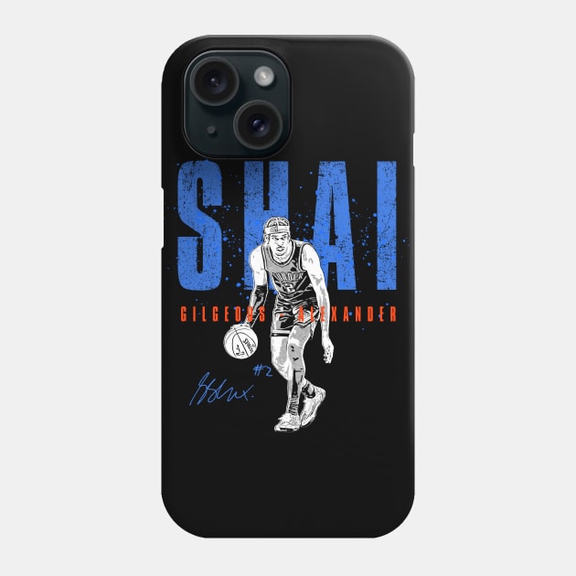 SGA - MVP 24 - comic book style Phone Case by Buff Geeks Art