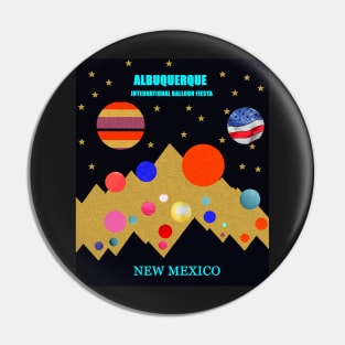 Albuquerque International Balloon Fest artwork A Pin