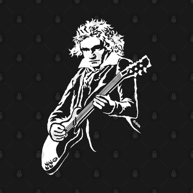 Beethoven Rock ! by NewSignCreation