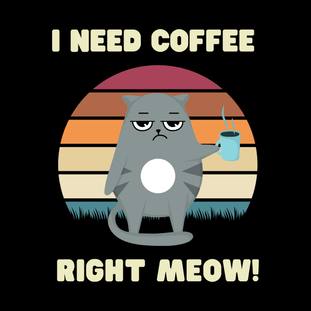 I need coffee right meow by My-Kitty-Love