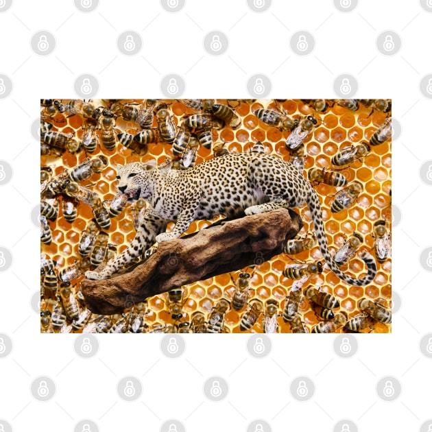 Jaguar in the beehive / Swiss Artwork Photography by RaphaelWolf