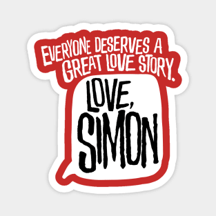 love simon Magnet