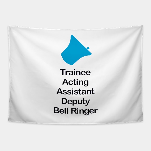 Trainee Bell Ringer (Light Background) Tapestry by Grandsire