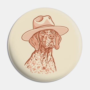 German Shorthaired Pointer Cowdog Pin