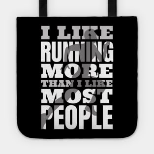 Run More, Talk Less: For the Love of Running! Tote