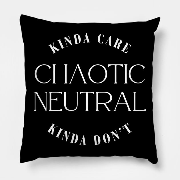 Chaotic Neutral Pillow by brewok123